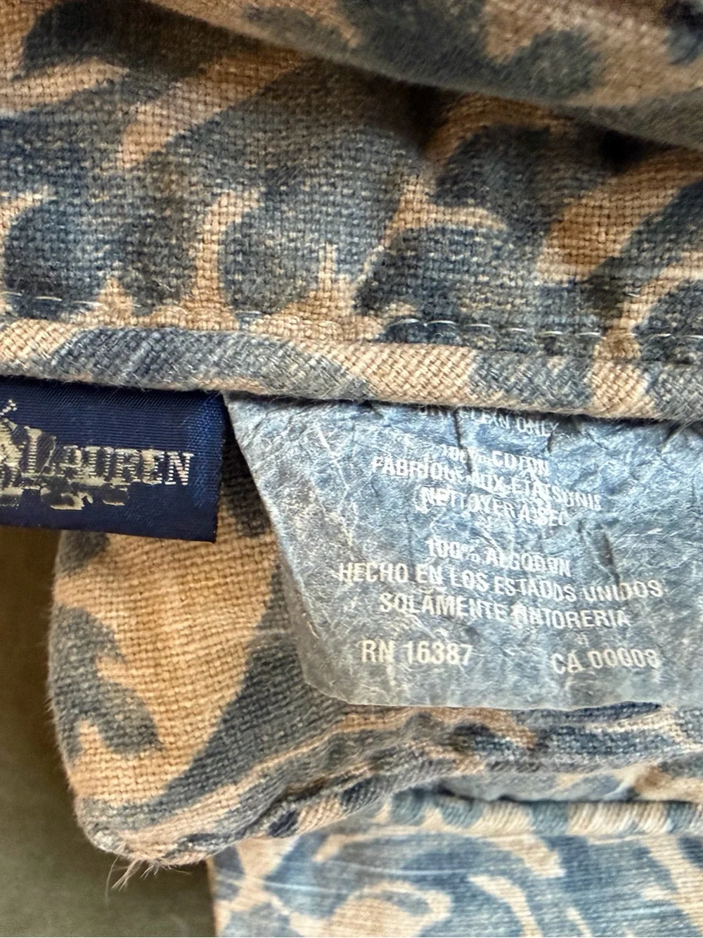 TWIN Ralph Lauren Donovan Landing Twin Comforter w/ Fitted &Flat Sheets LIKE NEW